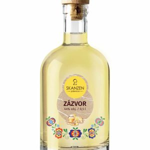 Pálenice Skanzen Modrá Slovácký Zázvor ze Skanzenu Modrá 44% 0,5l