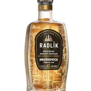 Palírna Radlík Radlík Hruškovice z dubového sudu 43% 0,5l