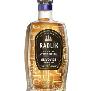 Palírna Radlík Radlík Slivovice z dubového sudu 43% 0,5l