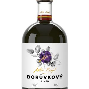 Anton Kaapl Borůvkový likér 28% 0,5l