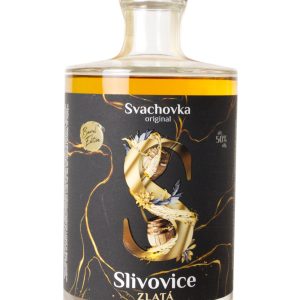Destilérka Svach (Svachovka) Zlatá Slivovice Svach 50% 0,5l