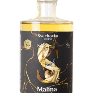 Destilérka Svach (Svachovka) Zlatá Malina Svach 50% 0,5l