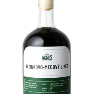 Agnes Zelená Bohdaneč Agnes Bezinkovo-medový likér 18,5% 0,5l
