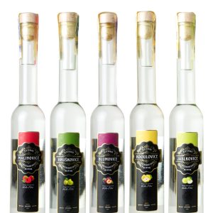 Zámecký ovocný lihovar Blatná Blatenská sada limitovaných destilátů 5 x 0,2l