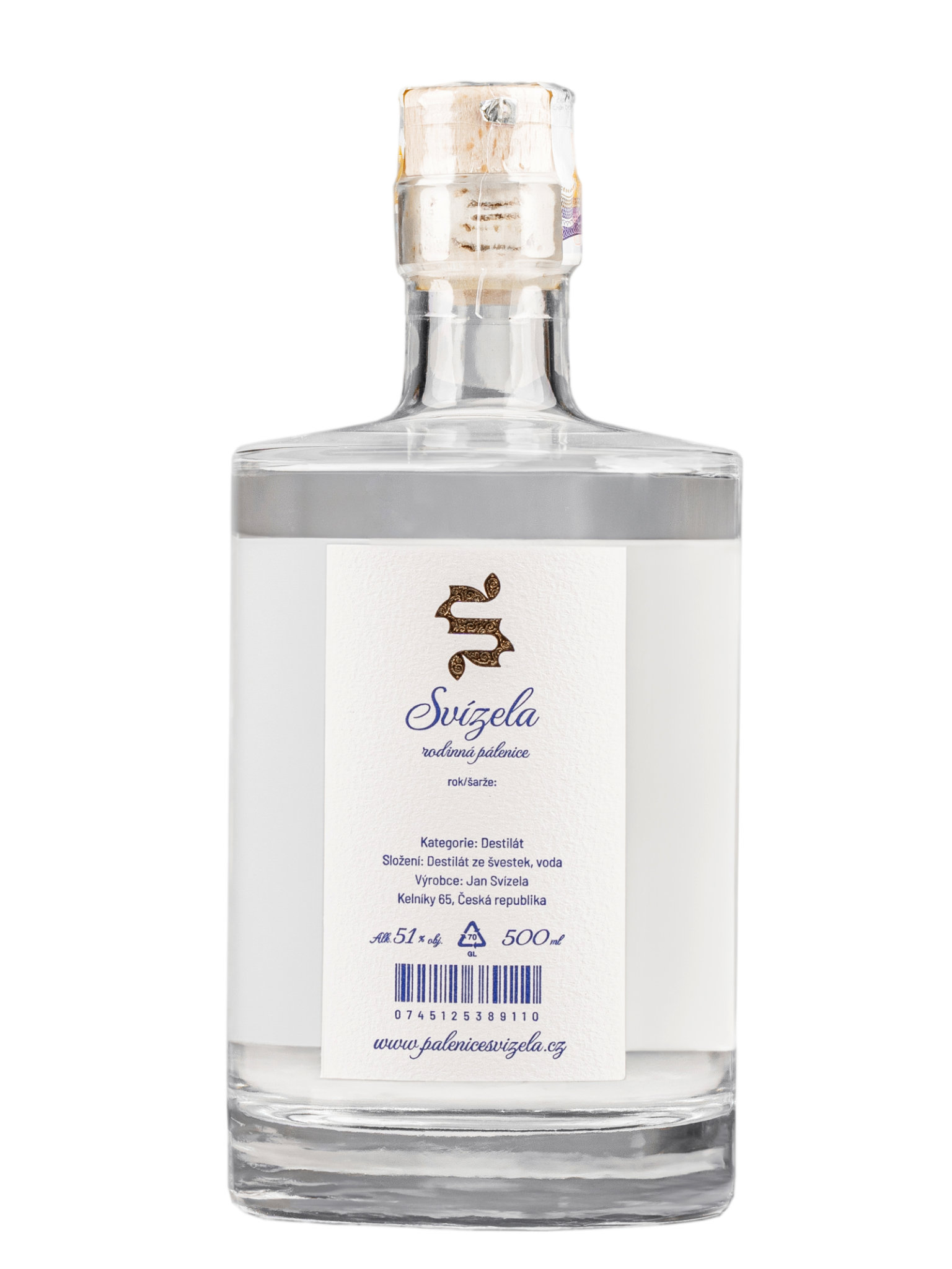 Pálenice Svízela Svízela Slivovice (2024) 51% 0,5l - Obrázek 2